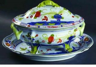 Soup Tureen And Platter Sigma Carnation