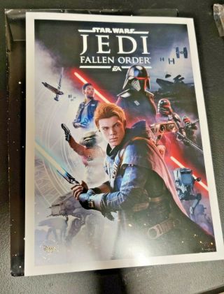 Disney Store Star Wars Rise Of Skywalker Lithograph Triple Force Friday Poster