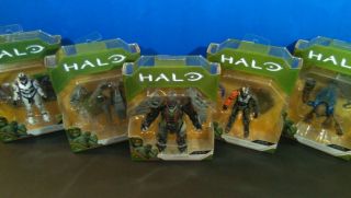 Jazwares World Of Halo 3.  75 " Action Figures Series 1 - 3 U Pick Jackal Elite Eod