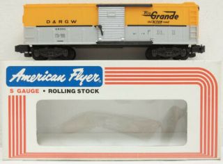 American Flyer 6 - 48301 S Scale Denver & Rio Grande Boxcar Ln/box