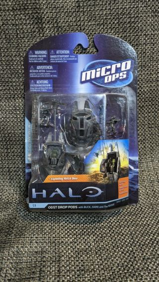 Halo Micro Ops Series 1 Odst Drop Pods (2012) Mcfarlane Toys