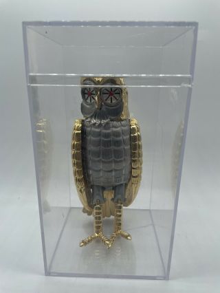 Clash Of The Titans 14kt Gold Plated Bubo Mechanical Owl Comic Con Gentle Giant