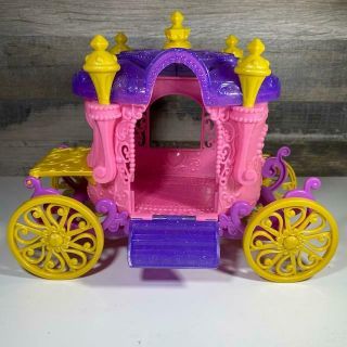 Disney Princess 2013 Mattel Little Kingdom Purple & Pink Royal Carriage