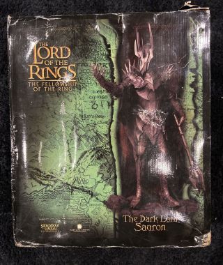 Sideshow Weta Lord Of The Rings The Dark Lord Sauron Premium Format Statue