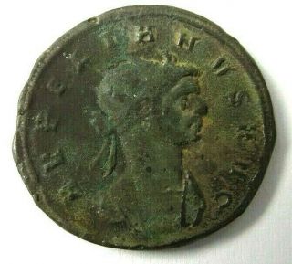 Roman Empire Bronze Antoninianus C.  276 - 282 Ad Marcus Aurelius Probus (227)
