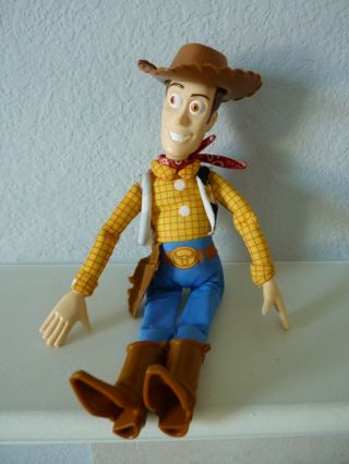 Vintage Toy Story Sheriff Woody 11 " Figure Doll,  Disney Pixar (burger King 1995)
