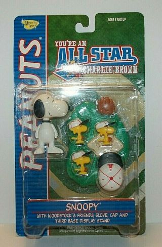 Memory Lane Snoopy With Woodstock Third Base All Star 2003