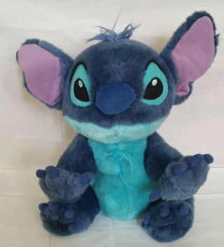 Disney Store 14 " Tall Stitch As Dog Plush Stuffed Animal From Lilo And Stitch