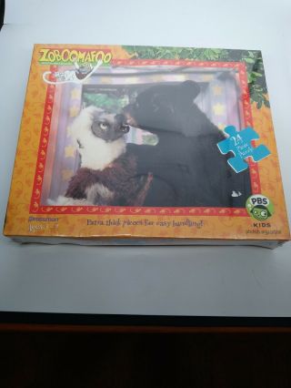 Pbs Kids Zoboomafoo Lemur Zoboo Monkey 24 Piece Puzzle Pressman