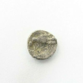 Ancient Greek Ionia Uncertain Silver Hemiobol Circa 400 Bc (385)