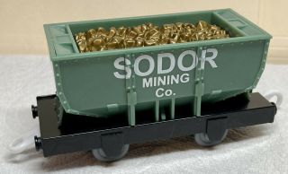 2006 Sodor Mining Co Flip Hopper Freight Car - Thomas & Friends Trackmaster - Euc