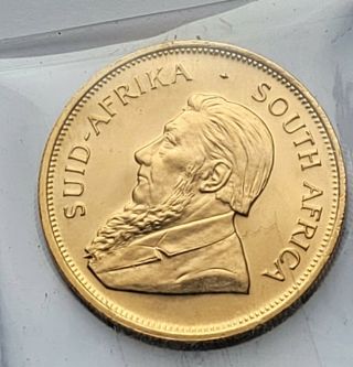 1983 South Africa African Krugerrand 1 One Oz Ounce Gold Bullion Coin