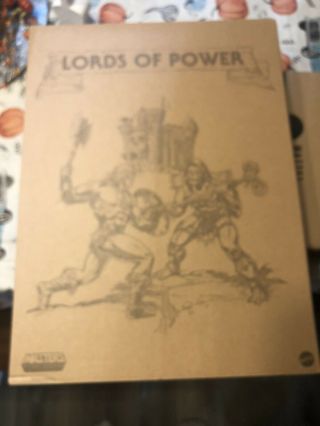 Lords Of Power,  Motu,  He - Man,  Skeletor,  Power - Con Set