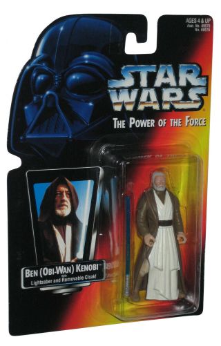 Star Wars Power Of The Force Red Card Ben Obi - Wan Kenobi Kenner Figure