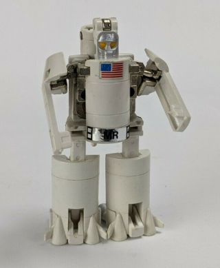 1984 Bandai Mr - 53 Apollo Rocket Machine Robo Stickers 100 Complete Saturn V