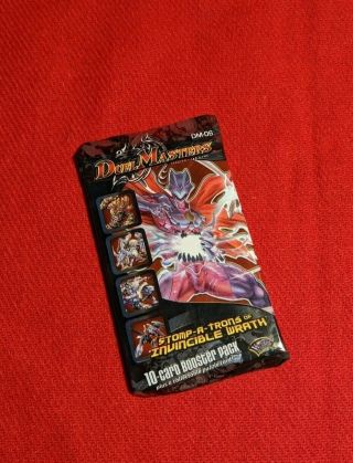 Duel Masters Booster Pack - Dm - 06 Stomp - A - Trons Of Invincible Wrath