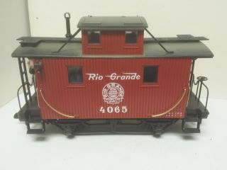 Denver Rio Grande Western Railroad 4 Wheel Bobber Caboose 4065 Lgb 4065