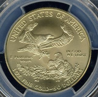 2018 - 1 oz Gold American Eagle PCGS MS 70 First Day of Issue 3