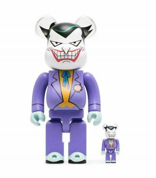 The Joker Dc Batman Animated Series 400 100 Bearbrick Medicom Be@rbrick 2021