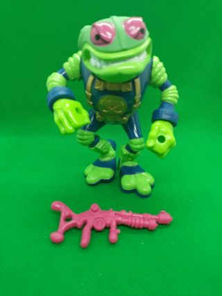 Bucky O’hare Storm Toad Trooper Action Figure 1990 Hasbro Toad Wars With Gun