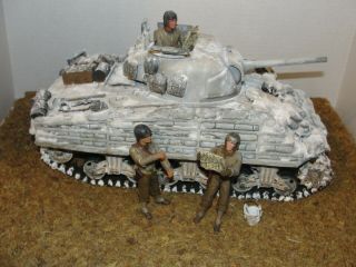 Custom Ultimate Soldier 1/18 21st Century Toys Tank