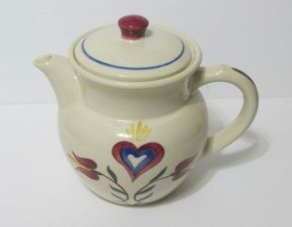 Vintage Shawnee Pottery Pennsylvania Dutch Penn Coffee Pot Nr