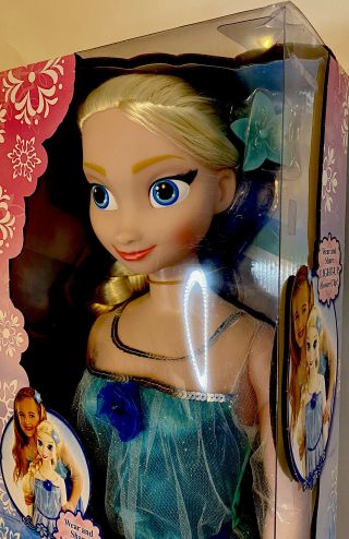 Elsa Doll Disney Frozen Life Size 38” My Size 3