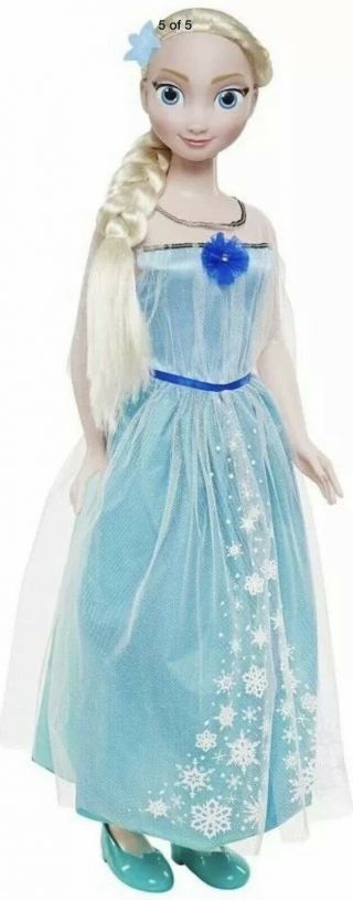 Elsa Doll Disney Frozen Life Size 38” My Size 4