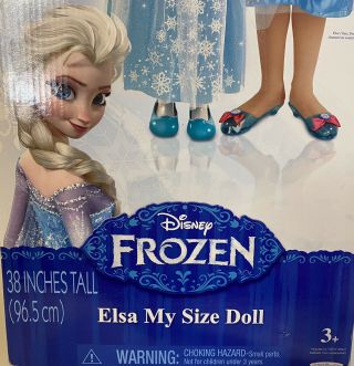 Elsa Doll Disney Frozen Life Size 38” My Size 5