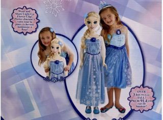Elsa Doll Disney Frozen Life Size 38” My Size 6
