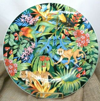Villeroy & Boch Serengeti 13 " Rd Chop Plate Platter Gallo Design Germany Vintage