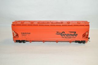 Ho Athearn Denver & Rio Grande Western Rr Acf Grain Covered Hopper Car Train Kds