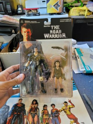 Mad Max W/ Feral Kid Action Figure (mad Max The Road Warrior) N2 Toys/wb Toy.