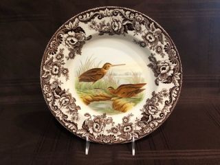 Spode Woodland Snipe 10 3/4” Dinner Plate Made In England