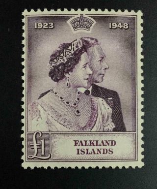 Momen: Falkland Islands 1948 Og Nh Lot 7979