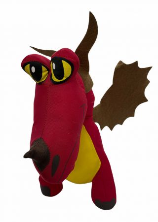Toy Factory How To Train Your Dragon 2 Hookfang Red Yellow Brown Plush Stuffed
