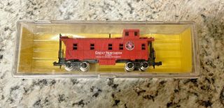 Atlas N Scale 3589 Great Northern Caboose X602 Vintage W/case /