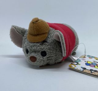Disney Store Tsum Mini Plush 3.  5 " Japan Rescuers Bernard