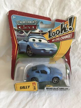 Disney Pixar The World Of Cars Die Cast Car Sally 48 Eyes Change