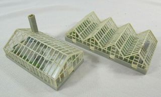 N Scale Faller Greenhouses,  Built Up Kit