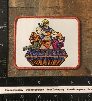 Vtg He - Man Masters Of The Universe Iron - On Character Patch Motu Orko Battle Cat
