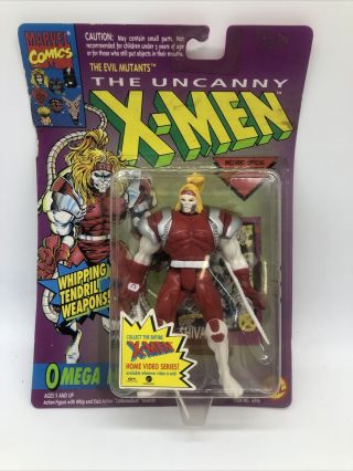 X - Men Marvel Comics Uncanny Omega Red Whipping Tendril Weapons 1993 Toybiz