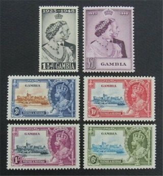 Nystamps British Gambia Stamp 125//147 Mnh $60 O8x2696