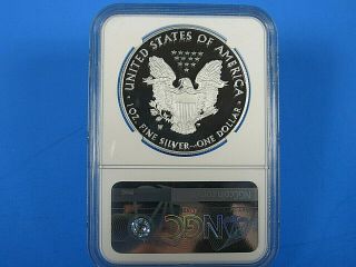 2021 W Proof Silver Eagle - Type 1,  NGC Pf 70 UCam Mercanti Signed Advance Rel 4