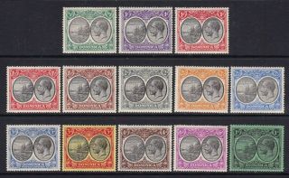 Dominica - Sg 71/83 - M/m - 1923/33 - 1/2d - 1s