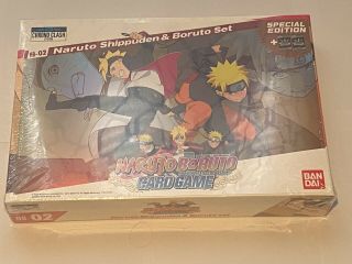 Naruto Shippuden And Boruto Card Set Nb - 02. ,  With 2 Tournament Packs.