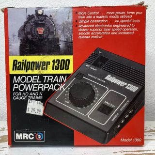 Mrc Railpower 1300 Model Train Power Pack For N And Ho Scale