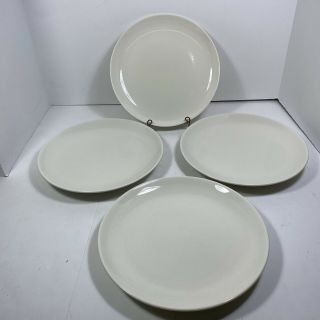 Set Of 4 White Russel Wright 50 
