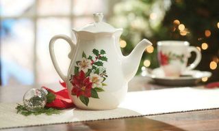Princess House Marbella Holiday Elegance Tea/coffee Pot (3291)