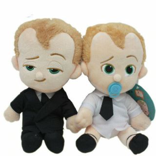 8 " The Boss Baby Movie Plush Doll Soft Stuffed For Kids Birthday Xmas Toys Gifts
